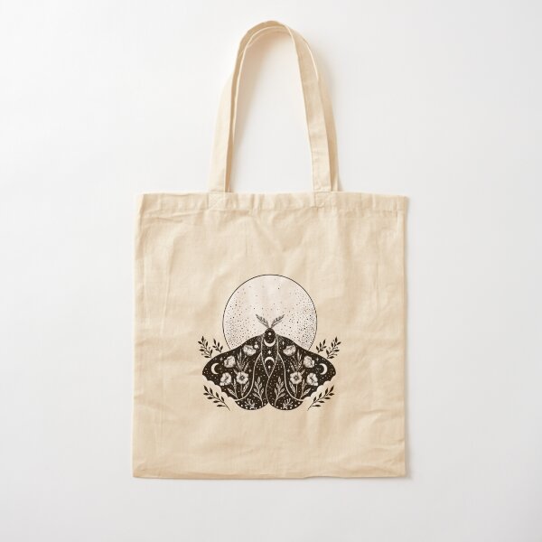Item preview, Luna and Moth - Black designed and sold by episodicDrawing.