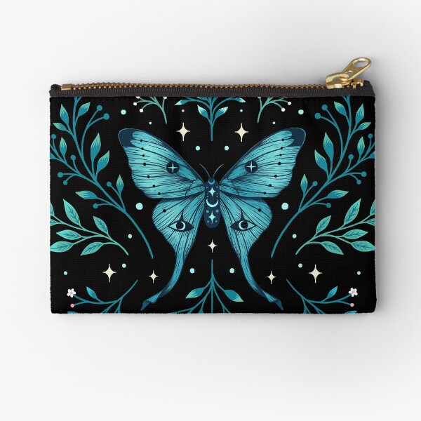 Item preview, Mystical Moon Moth - Turquoise  designed and sold by episodicDrawing.