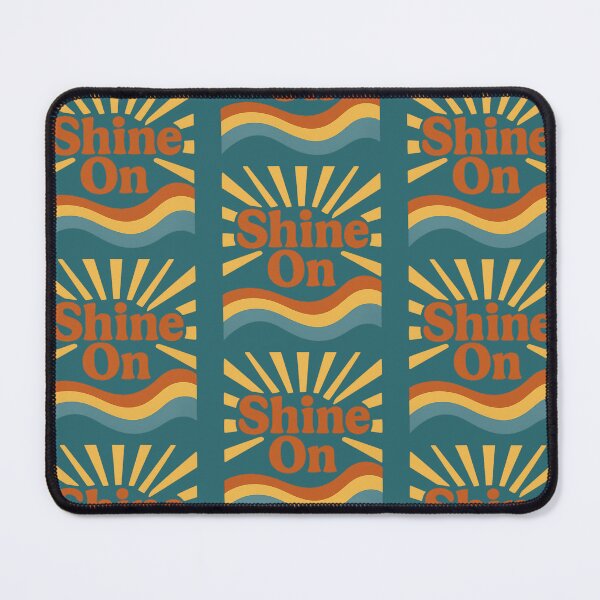 Item preview, Shine On – Retro Flat Style Positive Illustration designed and sold by GinColorist.
