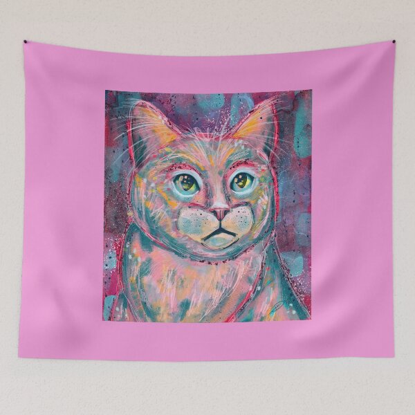 Item preview, cosmo cat designed and sold by crestfallenmermaid.