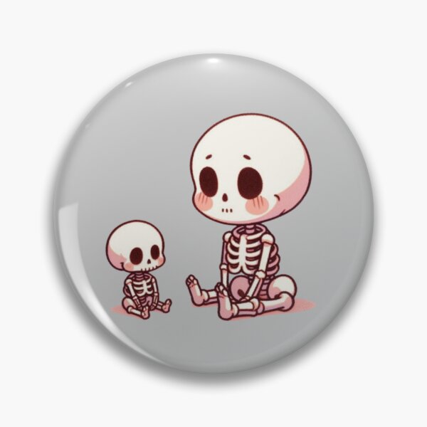 Item preview, Chibi Skeletons Chilling designed and sold by Lastsnoww.