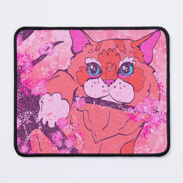 Item preview, cherry blossom cat designed and sold by crestfallenmermaid.
