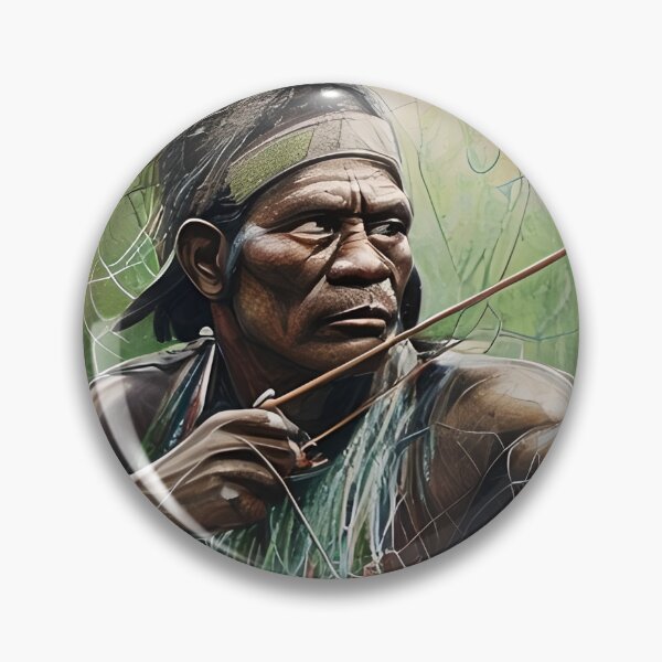 Item preview, "Jungle Warrior: The Spirit of the Hunt – Papua New Guinea" designed and sold by DiiStyle.