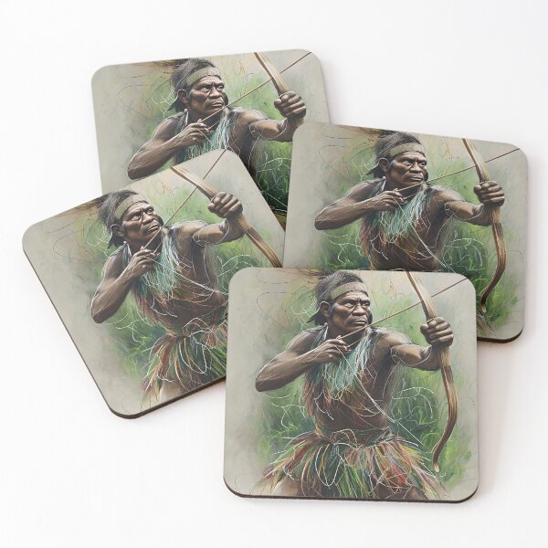 Item preview, "Jungle Warrior: The Spirit of the Hunt – Papua New Guinea" designed and sold by DiiStyle.