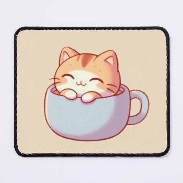 Item preview, Cat sitting in a mug designed and sold by Lastsnoww.