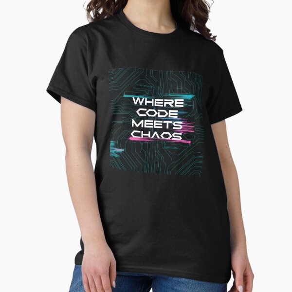 Item preview, Circuit Distort Bold Digital Disruption T-Shirt designed and sold by Jirakit789.