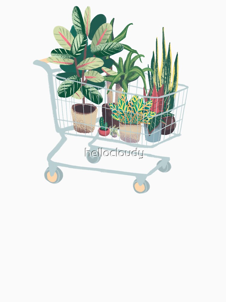 Imagen 5 de 5, Sudadera con capucha con la obra Planta amigos, diseñada y vendida por hellocloudy.