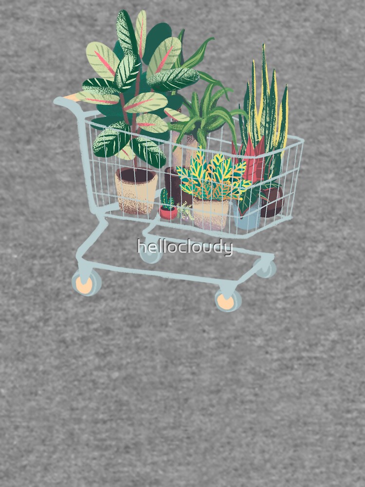 Imagen 5 de 5, Sudadera ligera con la obra Planta amigos, diseñada y vendida por hellocloudy.