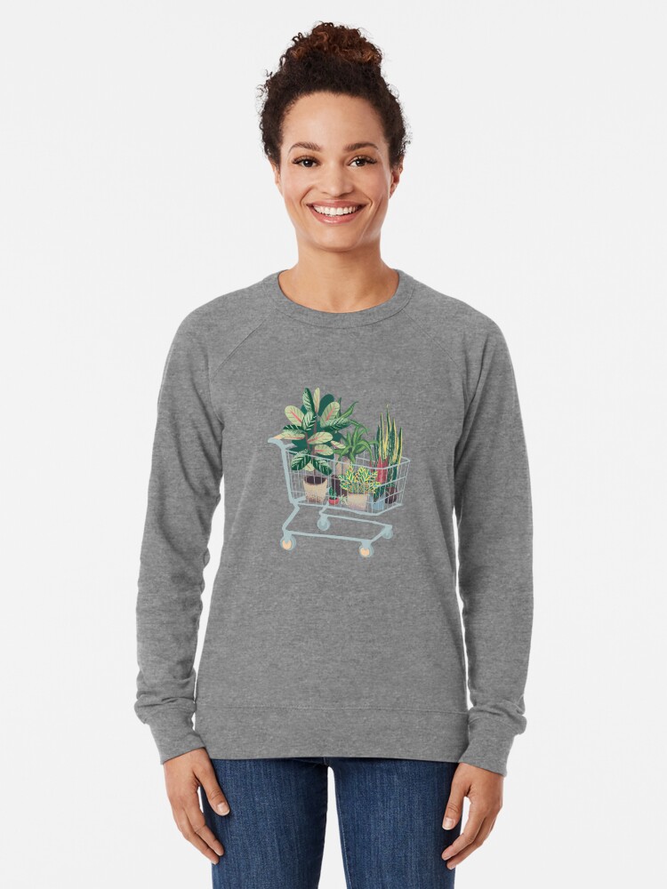 Imagen 2 de 5, Sudadera ligera con la obra Planta amigos, diseñada y vendida por hellocloudy.