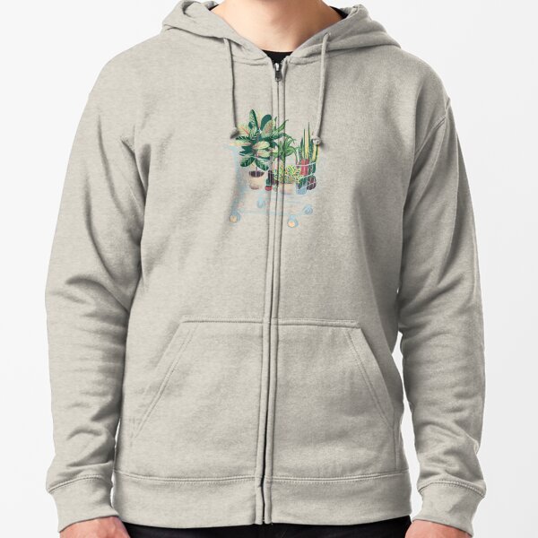 Sudadera con capucha y cremallera