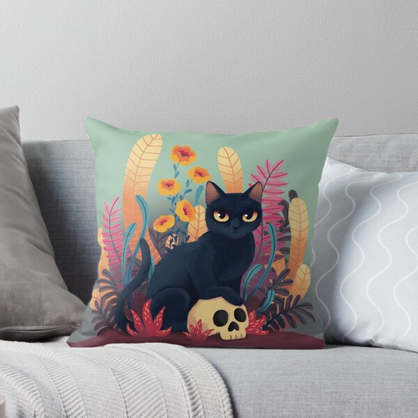 Item preview, Skull kitty designed and sold by hellocloudy.