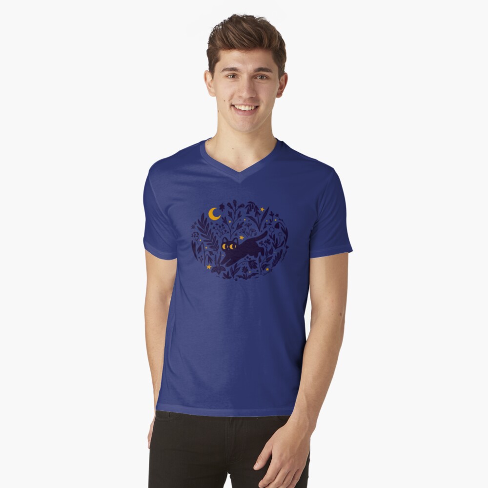 Artikel-Vorschau von T-Shirt mit V-Ausschnitt, designt und verkauft von hellocloudy.