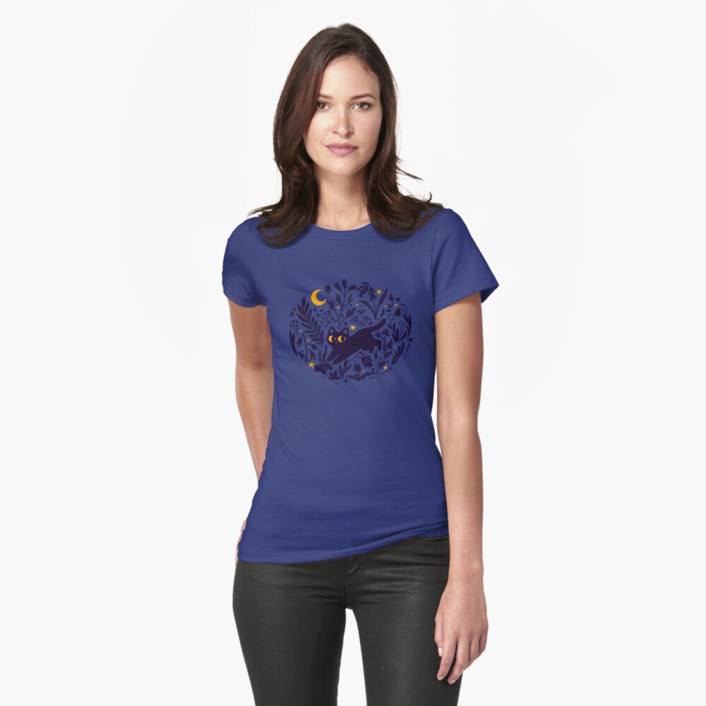 Item preview, Camiseta entallada designed and sold by hellocloudy.