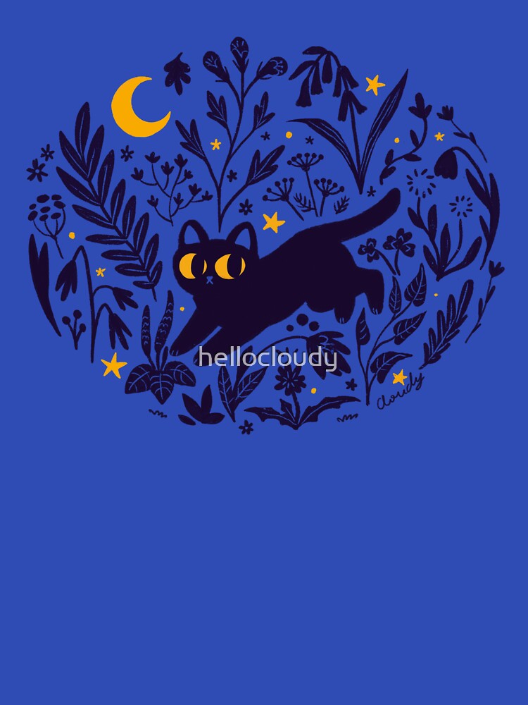 Imagen 7 de 7, Camiseta clásica con la obra noche de verano, diseñada y vendida por hellocloudy.