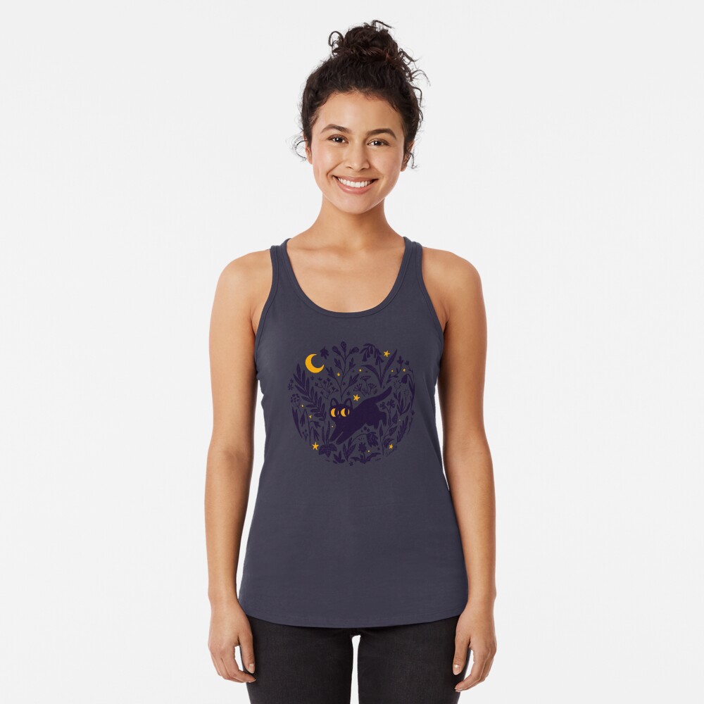 Artikel-Vorschau von Racerback Tank Top, designt und verkauft von hellocloudy.