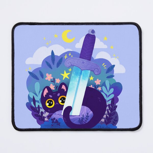 Item preview, Sword cat designed and sold by hellocloudy.