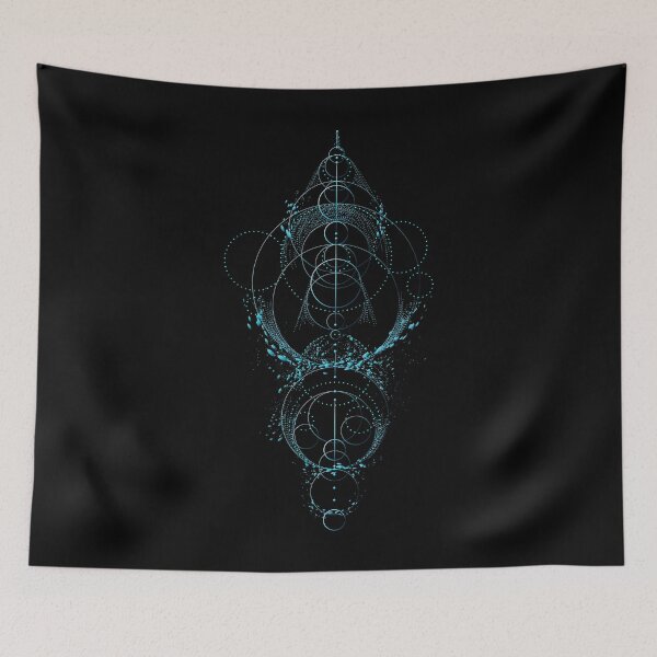 Item preview, Sacred Geometry of the Moon Phases designed and sold by KingersDesigns.