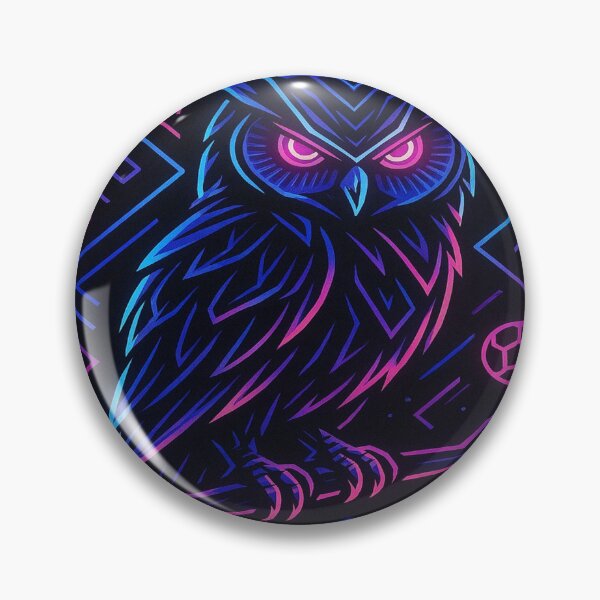 Item preview, Neon Owl: Cyber Football Fusion  designed and sold by AdAn-Aura.