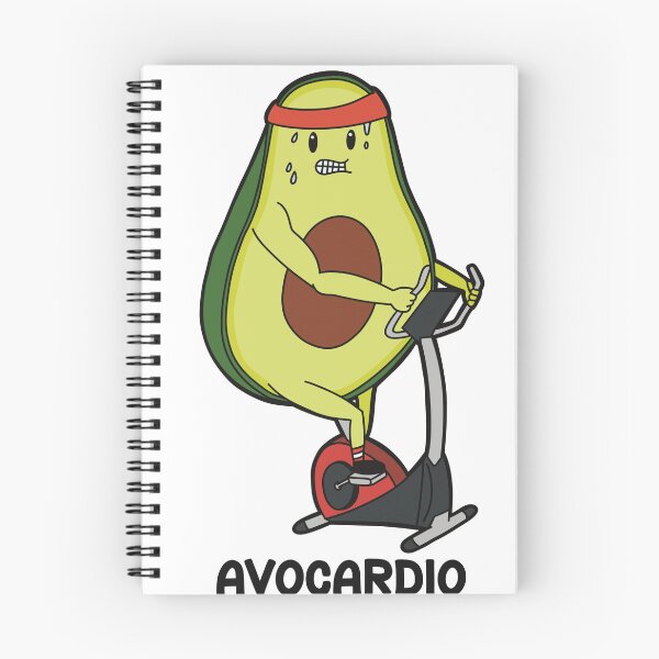 Item preview, AVOCARDIO - avocado doing cardio designed and sold by madebyLemi.