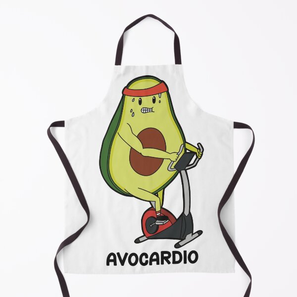 Item preview, AVOCARDIO - avocado doing cardio designed and sold by madebyLemi.