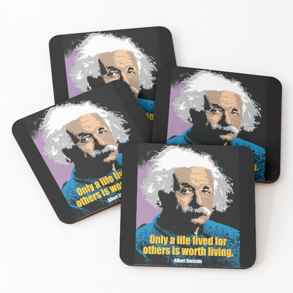 Item preview, "Only a life lived for others is worth living." -Albert Einstein designed and sold by Allen Peterson.