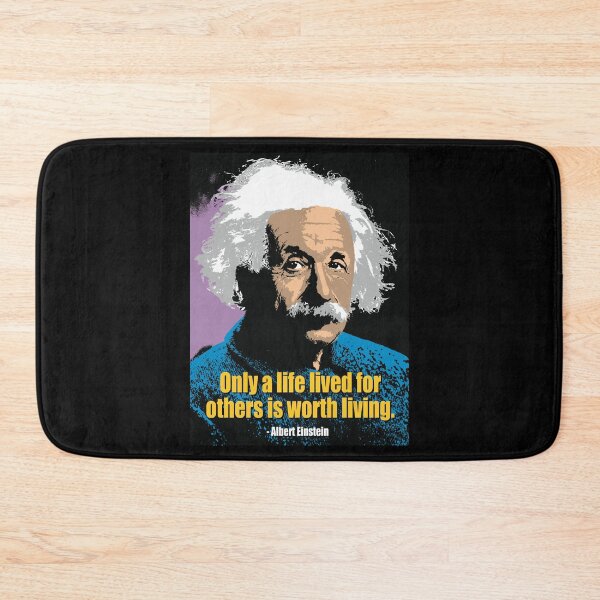Item preview, "Only a life lived for others is worth living." -Albert Einstein designed and sold by Allen Peterson.