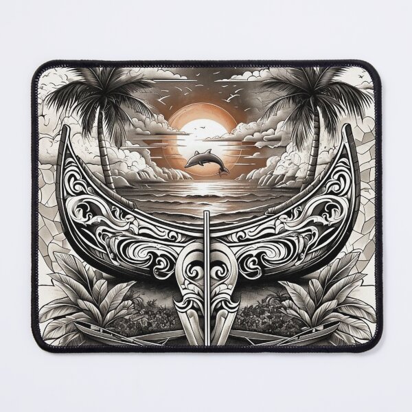 Item preview, Legends of the Sea: Canoe Spirit at Sunset designed and sold by DiiStyle.