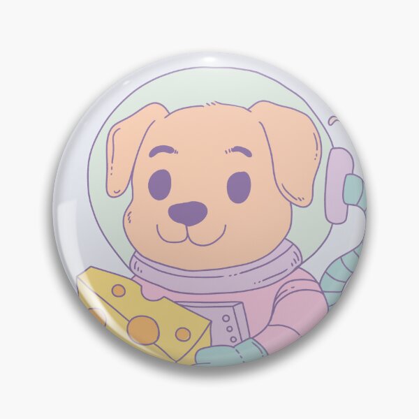 Item preview, Space Dog Existential Cheese Crisis designed and sold by Jess.a.creates.