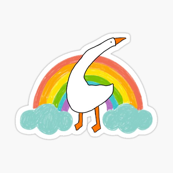 Artikel-Vorschau von Gans-Pride-Flagge, designt und verkauft von alczar.