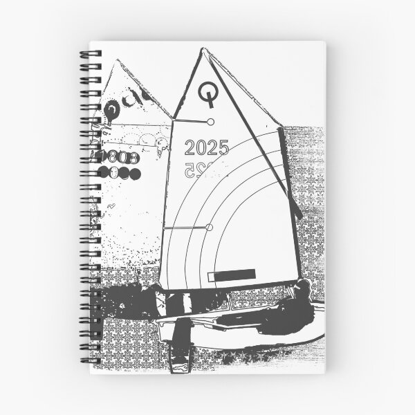 Item preview, Optimist Regatta Duo black and white. designed and sold by Godzilla101.