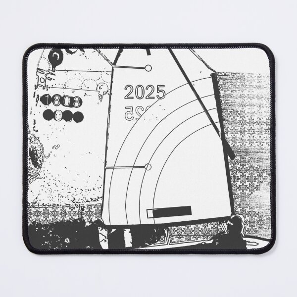 Item preview, Optimist Regatta Duo black and white. designed and sold by Godzilla101.
