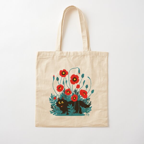 Item preview, Poppy cat designed and sold by hellocloudy.