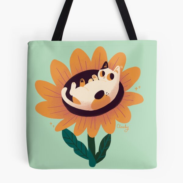 Item preview, Flowercat II designed and sold by hellocloudy.
