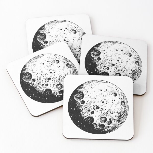 Item preview, Full Moon Lunar Moonlight Night Crater Photo Werewolf designed and sold by inkoutninja.