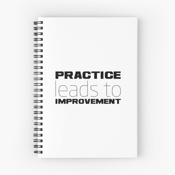 Item preview, Practice Leads to Improvement, Unique designed and sold by villacreativa.