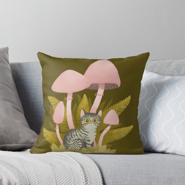 Aperçu de l'œuvre Chat champignon créée et vendue par hellocloudy.