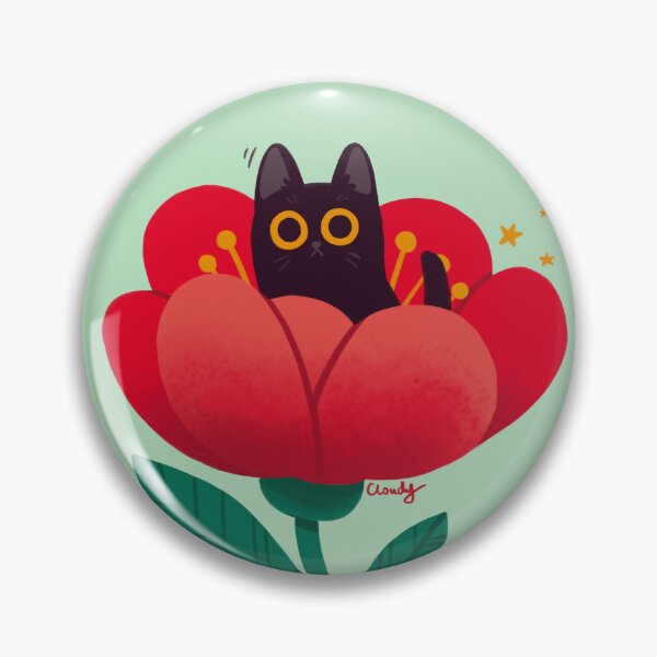 Item preview, Flowercat I designed and sold by hellocloudy.