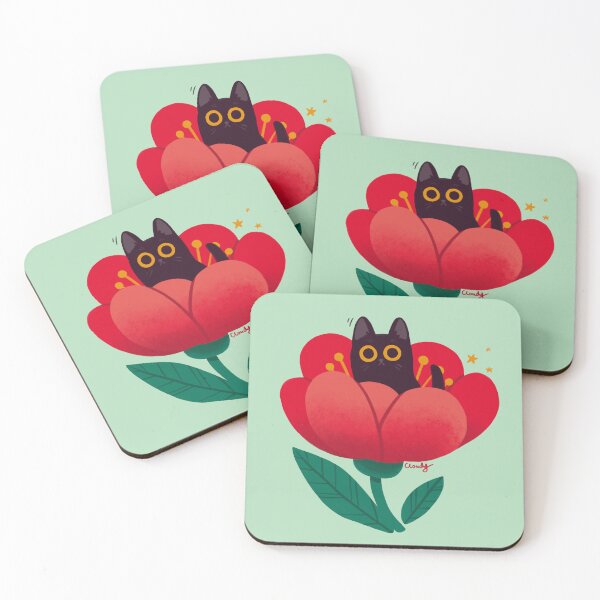 Item preview, Flowercat I designed and sold by hellocloudy.