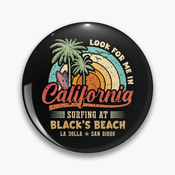 Item preview, Surf Blacks Beach Surfing La Jolla San Diego California designed and sold by eclecTEEq.