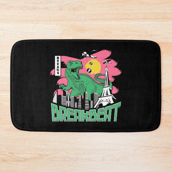 Item preview, BREAKBEAT - T.Rex Breaks City (pink)  designed and sold by Discothreadz.