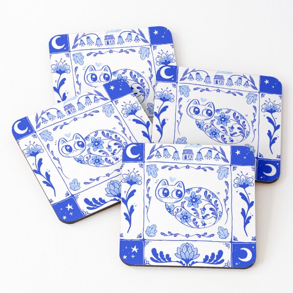 Item preview, Porcelain cat designed and sold by hellocloudy.
