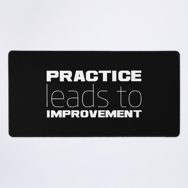 Item preview, Practice Leads to Improvement, Unique designed and sold by villacreativa.