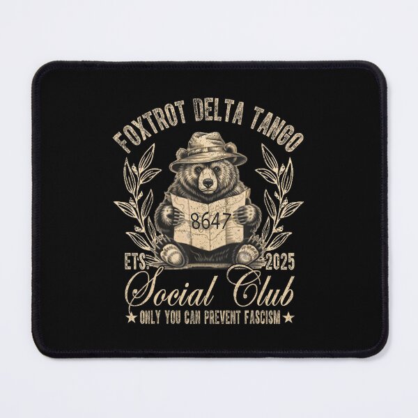 Item preview, Social Club Only You Can Prevent Fascism designed and sold by GrulkeNedrow.