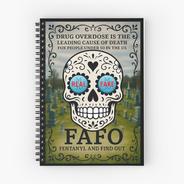 Item preview, FAFO FENTANYL AND FIND OUT PSA designed and sold by worn.