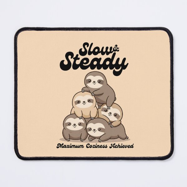 Item preview, Slow And Steady - Maximum Coziness Achieved designed and sold by The magic Yellow bus.