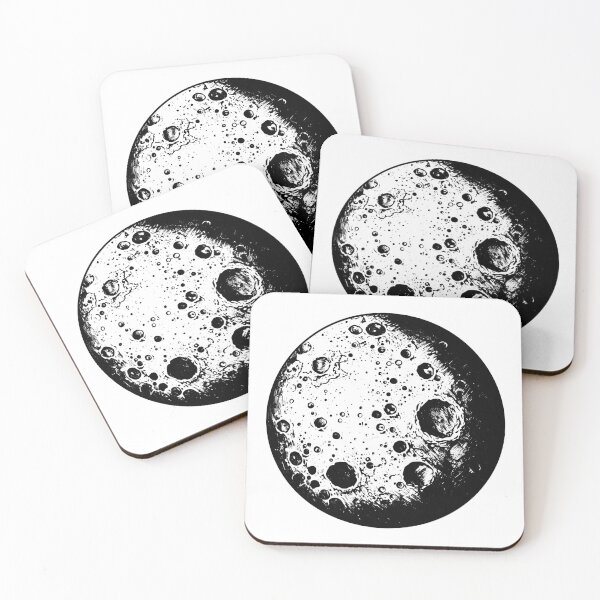 Item preview, Full Moon Lunar Moonlight Night Crater Photo Werewolf designed and sold by inkoutninja.