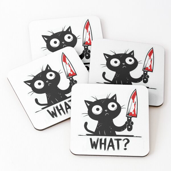 Item preview, What? Just a Little Chaos. designed and sold by Catnip-Quests.