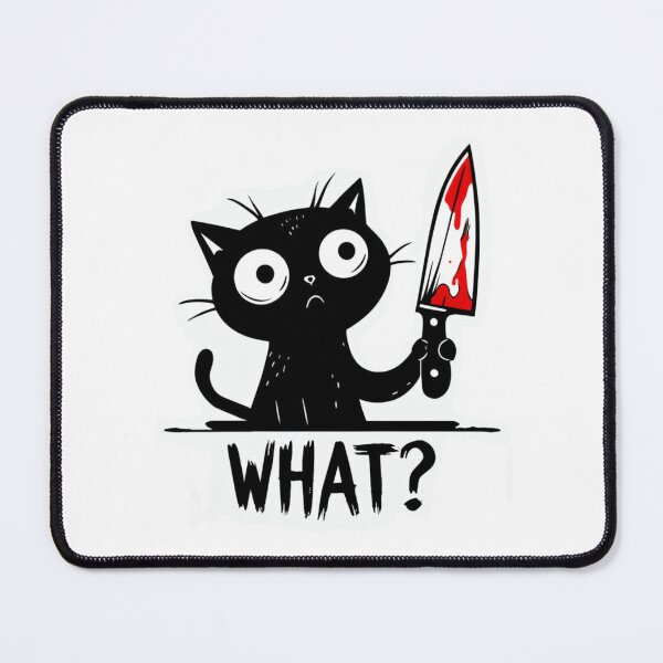 Item preview, What? Just a Little Chaos. designed and sold by Catnip-Quests.