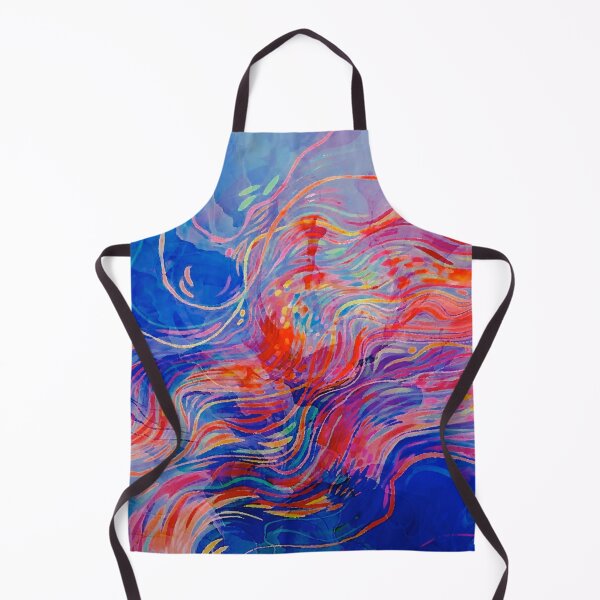 Item preview, Red Swirls Abstract designed and sold by ViaARTfactory.