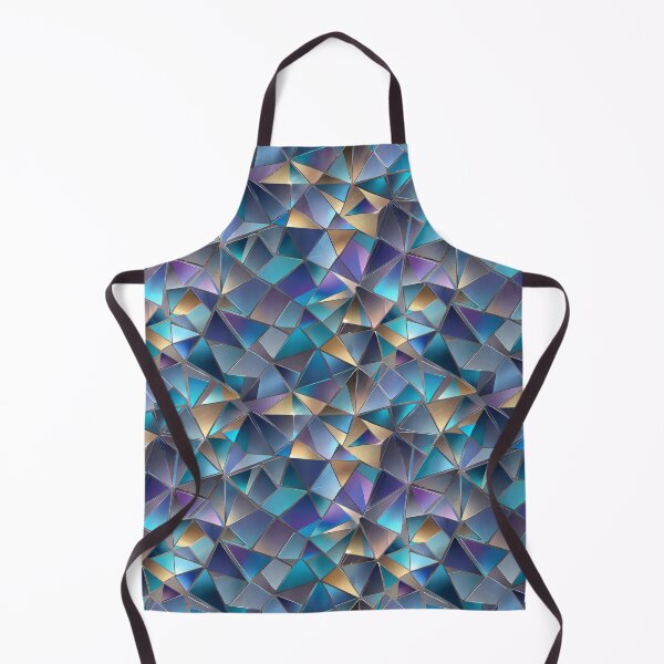 Item preview, Abstract Geometric Mosaic of Colorful Triangles and Reflective Surfaces designed and sold by CoolPixels.